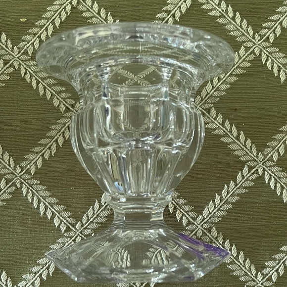 Royal Doulton Triple Use Crystal Pedestal Candle Holder - Picture 4 of 7
